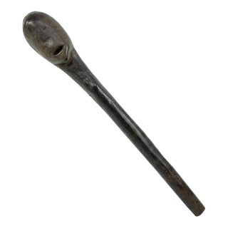 Early 20th Century Dinka Figural Cattle Scepter South Sudan For Sale