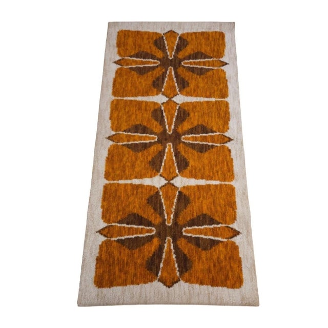 Mid-Century Modern German Rug, 1970s For Sale - Image 6 of 6