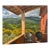 Contemporary Oil Painting "Porch Chairs, Montestigliano, Tuscany" by Teresa DiMarco For Sale