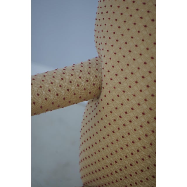 Pair Chippendale Ball and Claw Upholstered Library Chairs For Sale - Image 11 of 18