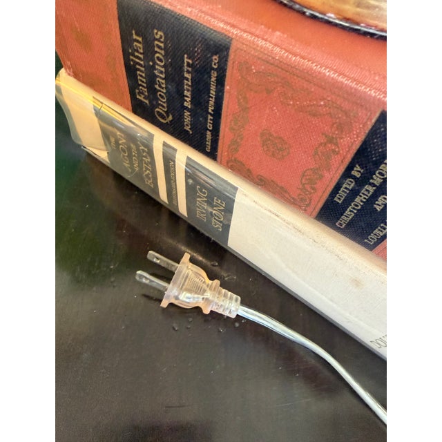 Antique French Pink Opaline Floral Lamp For Sale - Image 15 of 18