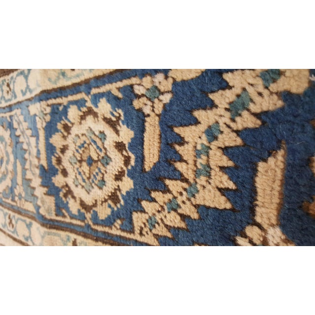 Antique Persian Bakhshaish, Taupe Handmade Wool Oriental Rug For Sale - Image 11 of 15