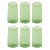 Lorient Highball Glasses - Fern Green, Set of 6 For Sale