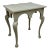 Somerset Bay Mahogany Mendocino Side Table With Lacquered Truffle Finish For Sale
