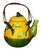 Decorative Ceramic Teapot With Bamboo Handle For Sale