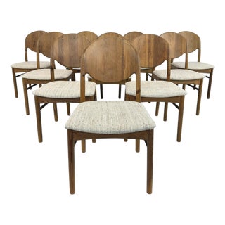 Korup Stolefabrik Dining Chairs, 1970s - Set of 10 For Sale
