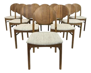 Korup Stolefabrik Dining Chairs, 1970s - Set of 10