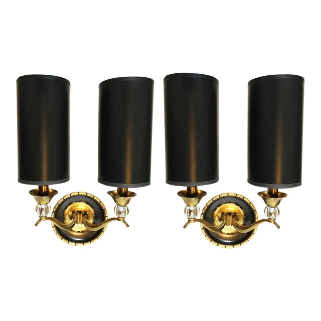 Vintage Maison Arlus Sconces. A Pair For Sale