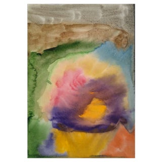 Mariam Khachatryan, La Rose, 1992, Watercolor on Paper, Framed For Sale