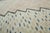 Textile 1970s Vintage Turkish Handmade Wool Cotton Blue Area Rug For Sale - Image 7 of 11