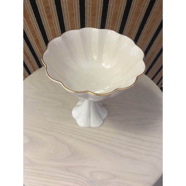 Vintage Lenox China Footed Compote Serving Bowl Chairish