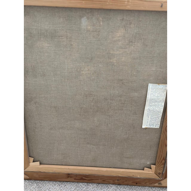 Johan Jacobsson, Tulips and Poppies, 1950s, Oil on Canvas, Framed For Sale - Image 16 of 18