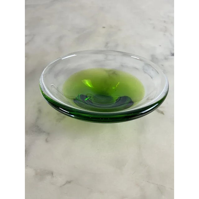 Italian Murano Submerged Glass Ashtray, 1970s For Sale - Image 13 of 13