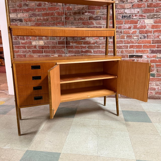 Swedish Bookcase Highboard by Svenska Ramfabriken, Attributed For Sale - Image 6 of 6