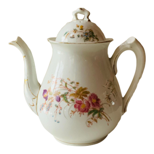 Exceptional Antique French Limoges Teapot by Gerard DuFressis - Mid-19th Century