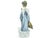Figurative 1990's Handmade Autumn Sweeper Angel With Broom and Basket Lladro Porcelain Figurine Spain For Sale - Image 3 of 7