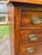 Brown Early 20th Century Regency Style Tall Boy Bow Front Chest of Drawers For Sale - Image 8 of 14