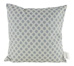 Polka Dot Blue Decorative Cushion