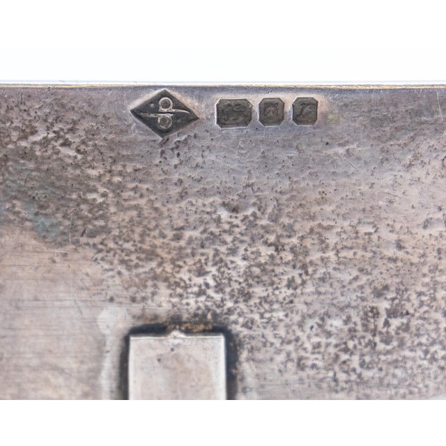 1970s Sterling Silver Plaque by Dunstan Pruden of St Michael London 1972 For Sale - Image 5 of 11