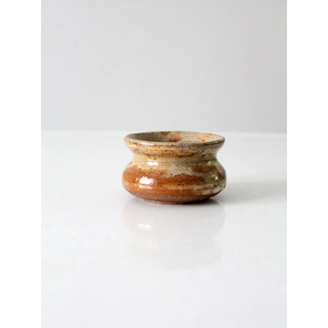 Contemporary Vintage Studio Pottery Vase For Sale - Image 3 of 7