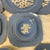 Farmhouse 1930s “Dainty Flower Blue" (Also Known as Virginia) Pattern From Cameoware by Harker Pottery Company Dinnerware Set - 24 pcs For Sale - Image 3 of 7