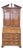Late 20th Century Baker Historic Charleston Chippendale Mahogany Secretary Desk With Bookcase For Sale