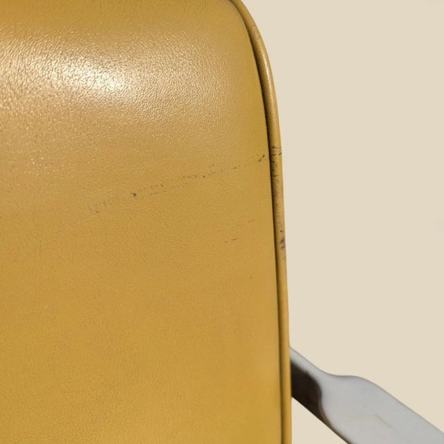 Mid-Century Modern 1970s Mid-Century Chrome and Molded Plastic Desk Chair For Sale - Image 3 of 10