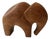 Large Carved Wooden Elephant Sculpture, 1960s For Sale