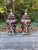 Ceramic Vintage Chinoiserie Brown & White Floral Ginger Jar Table Lamps – Pair For Sale - Image 7 of 7