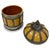 Set of 3 Vintage Moroccan Ceramic Jars with Silver Filigree, 1980 For Sale - Image 12 of 13