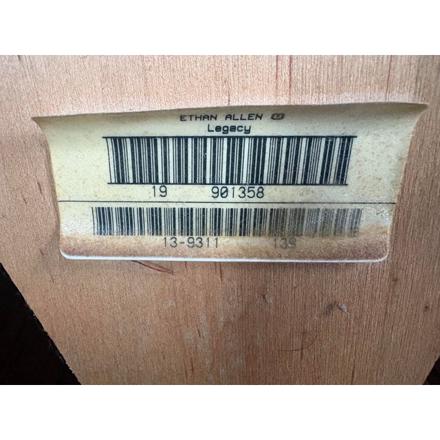 Ethan Allen Collector’s Classic Serpentine Three Drawer Chest 13-93111 For Sale - Image 9 of 12