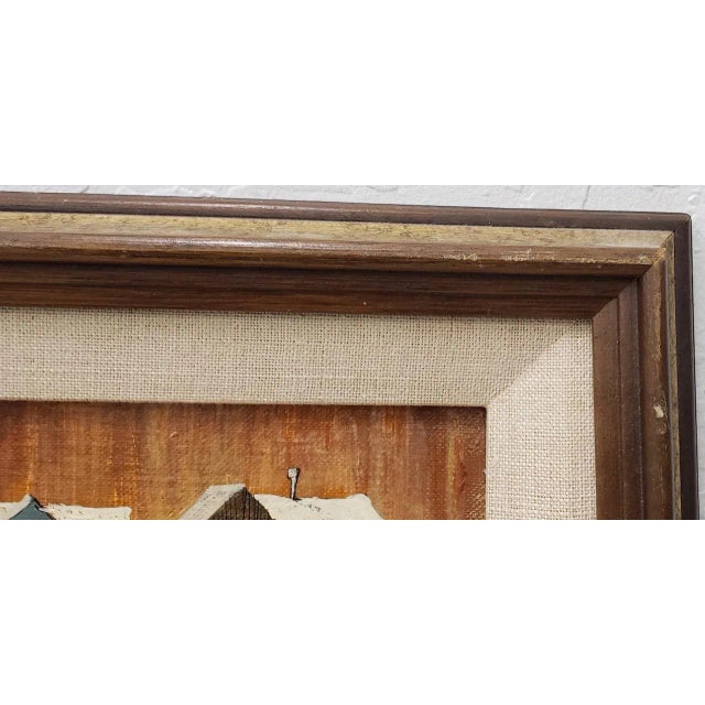 Impressionist Frederick Colbus (California, 1917-1986) Original Oil on Panel C.1960s For Sale - Image 3 of 9