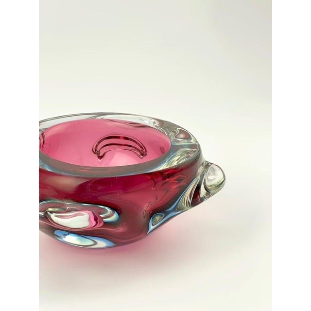 Murano Glass Bowl by Flavio Poli, 1970s For Sale - Image 3 of 10