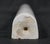 Mid 20th Century Pair of Vintage European White Ceramic Pencil Wall Tiles For Sale - Image 5 of 8