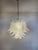 Italian Murano Trasparent Felci Glass Chandelier, 1990 For Sale - Image 4 of 18