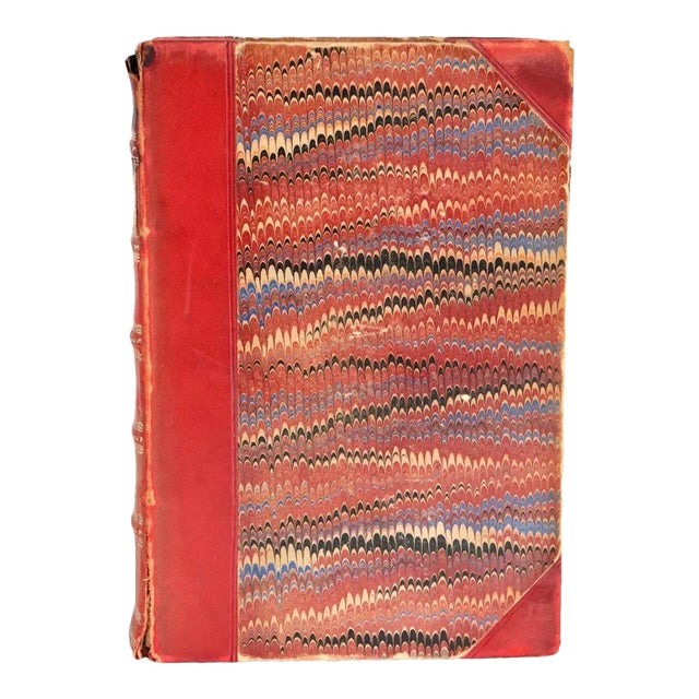 Early 20th Century John Halifax, Gentleman by Dinah Craik Leather Bound Book For Sale