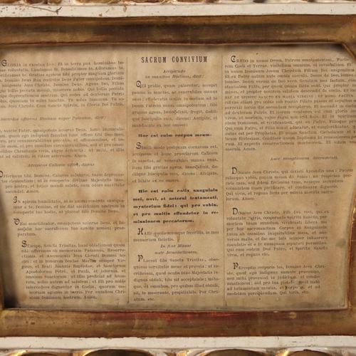 Wood Antique Neo-Baroque Altar Cards in Carved Wood, Italy, 19th Century, Set of 3 For Sale - Image 7 of 16