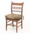 Wood American Rush Seat Ladderback Side Chairs, 3 For Sale - Image 7 of 9