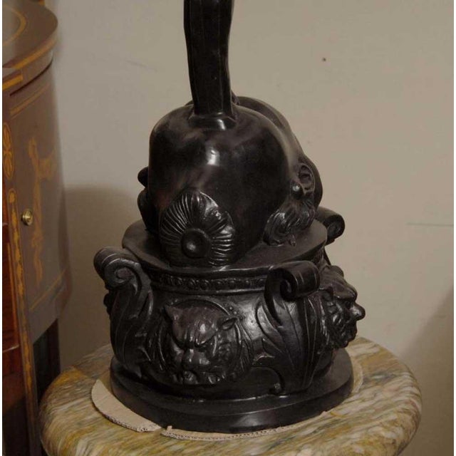 Italian Mecury Statue in Bronze For Sale - Image 15 of 16