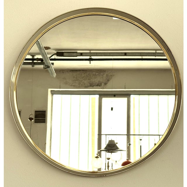 Mid-Century Wall Mirror from Vereinigte Werkstätten München, 1970s For Sale - Image 15 of 15