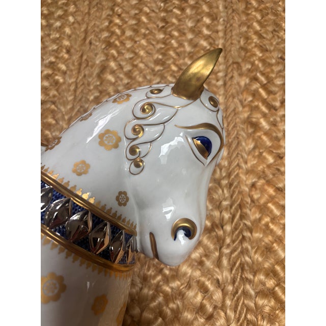 Monumental Giulia Mangani Double Horse Tulipiere For Sale - Image 9 of 12