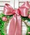 2020s One-of-a-Kind Christmas Wreath With Vintage Mercury Glass Birds & Pink Ornaments For Sale - Image 5 of 7