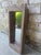 Wood Mid 20th Century Rustic Solid Wooden Wall Hanging Mirror For Sale - Image 7 of 17