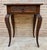 French Carved Walnut Side Table, 1940s For Sale - Image 17 of 18