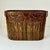 1980s Vintage Boho Chic Safari Coastal Tole Elephant, Monkey & Giraffe Faux Wood Bamboo Wastebasket For Sale - Image 11 of 16