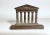American Bradley & Hubbard Bookends-Ancient Greek Temple Columns & Arch For Sale - Image 3 of 6