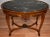 1920s 1920 French Louis XV Walnut & Marble Top Coffee Table For Sale - Image 5 of 13