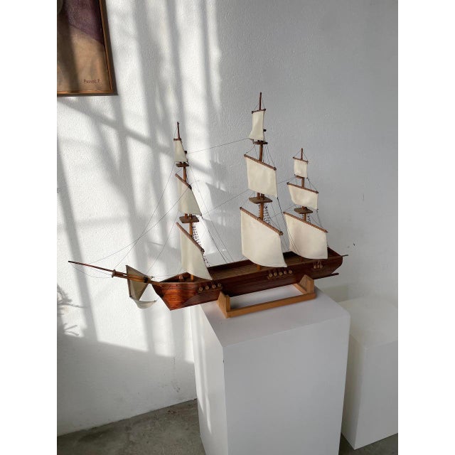 1970s Vintage Model Boat, 1970 For Sale - Image 5 of 18