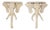Pair of Wicker Elephant Consoles For Sale