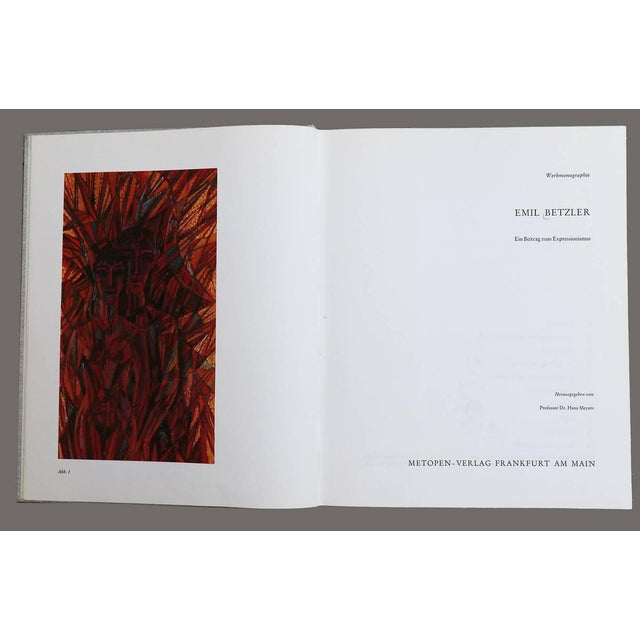 Emil Betzler, Harlequins 1, German Expressionist Painting For Sale - Image 4 of 8